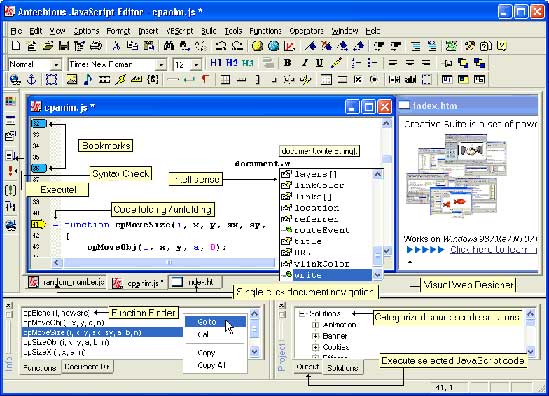 Antechinus JavaScript Editor